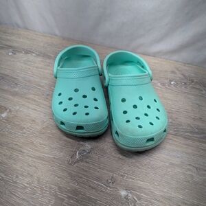CROCS Kids Mint Green Sandals